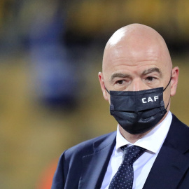 El presidente de la Fifa , Gianni Infantino.