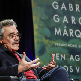 Los hijos de Gabriel García Márquez, Gonzalo García Barcha (en la imagen) y Rodrigo García Barcha, presentan la novela inédita de su padre, 'En agosto nos vemos'; en el marco del X aniversario de la muerte del escritor colombiano, este martes en Madr