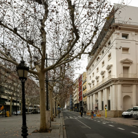 El nom Museu d'Art Modern i Contemporani de Lleida se sitúa a la Rambla Ferran.