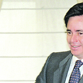 José María Aristrain, 'el magnate de acero' en una imagen del archivo