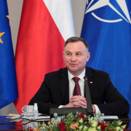 El presidente polaco, Andrzej Duda
