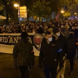 En directo | Manifestación antifascista desde Vallecas en el aniversario de la muerte de Franco