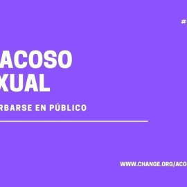 Petición de change.org sobre masturbarse en público