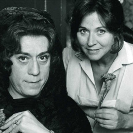 09/03/2022. José Luis López Vázquez, con Julieta Serrano en 'Mi querida señorita'.