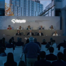 Vista de la junta extraordinaria de accionistas de Colonial.