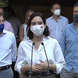 Ayuso, sobre el papel del rey en los indultos: "¿Le van a hacer cómplice?"