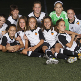 Las niñas de la cantera del Valencia son discriminadas.