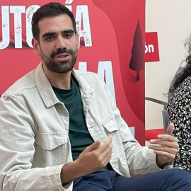 Víctor Camino, candidato a la secretaría general de las Juventudes Socialistas.