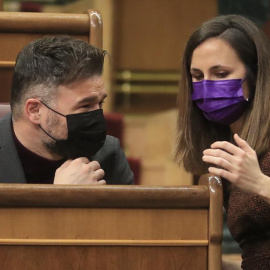 Gabriel Rufián, Ione Belarra