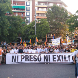 "Ni presó ni exili", criden desenes de milers de persones als carrers de Barcelona