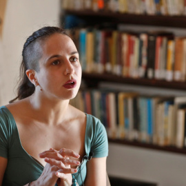 La escritora Cristina Morales, galardonada con el Premio Nacional de Narrativa 2019. EFE