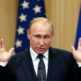 Putin, este lunes en Helsinki. REUTERS/Grigory Dukor