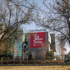 Edificio de Telemadrid, en una imagen de archivo.
