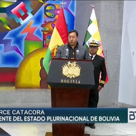 Luis Arce afirma que se hará "respetar la democracia ganada en las urnas"