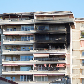 Incendio en Vilassar de Mar