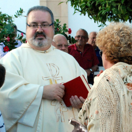 El sacerdote Ramón Tejero./ David Bollero