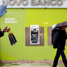 Foto: Oficina de Novo Banco en Lisboa. REUTERS