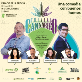 Cartel de 'Una comedia con buenos humos'.