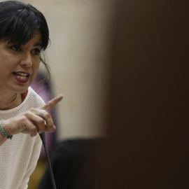 La líder andaluza de Podemos, Teresa Rodriguez. EFE/Jose Manuel Vidal.