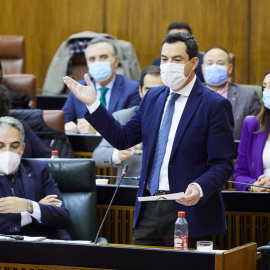 El presidente de la Junta, Juanma Moreno, el pasado día 16 de diciembre.