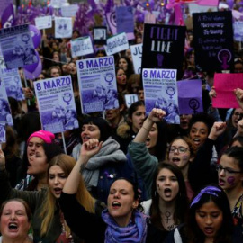 Manifestaciones del 8M / Reuters