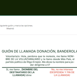 Captura de pantalla de la página web de Más LLamada.