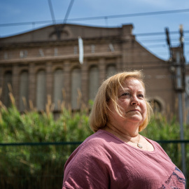 María García, viuda de Agustín Medina, fallecido en 2016 por culpa del amianto. - Montse Giralt