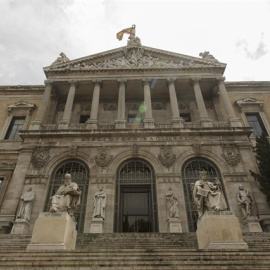 Fachada de la Biblioteca Nacional. EUROPA PRESS/Archivo