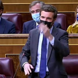 Casado llama "chorrada" al lenguaje inclusivo y pierde las formas en el Congreso