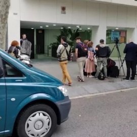 Escorcolls a la seu de l'ACM. Europa Press