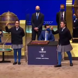 El número 86.148, el Gordo de la Lotería de Navidad 2021