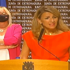 Yolanda Díaz desmiente una crisis en el Gobierno de coalición