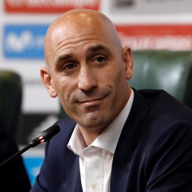 El presidente de la Federación Española de Fútbol, Luis Rubiales. - EFE