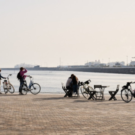 Vista general del Port de Barcelona