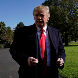 El presidente de EEUU, Donald Trump, se enfrenta a una posible destitución por abuso de poder. / Reuters