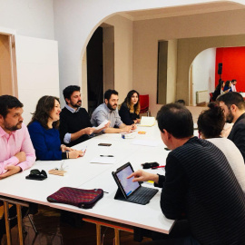 Reunión entre Izquierda Unida y Podemos en la Comunidad de Madrid / PODEMOS