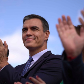 06/11/2019 - El secretario general del PSOE y presidente del Gobierno en funciones, Pedro Sánchez, durante su intervención en un acto electoral de su partido en Córdoba. / EFE - RAFA ALCAIDE