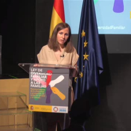 Belarra anuncia la propueta de ampliar de 4 a 6 merses los permisos de maternidad y paternidad