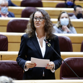 La senadora de ERC y miembro de la Asamblea Parlamentaria del Consejo de Europa, Laura Castel, en una imagen de archivo. SENADO