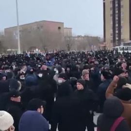 Decenas de muertos y heridos en las revueltas de Kazajistán