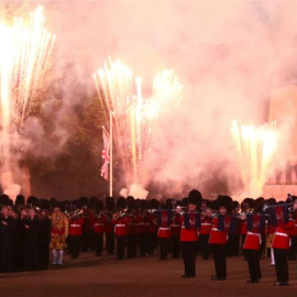 Fuegos artificiales en Reino Unido por la Noche de la Hoguera, hace unos días. Simon Dawson/Reuters