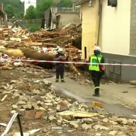 Alemania sufre las peores inundaciones en décadas