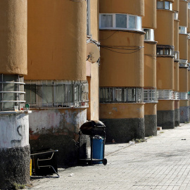Barrio de Los Palmerales de Elche dónde el pasado día 25 una mujer paraguaya fue hallada muerta de un disparo en un posible crimen de violencia machista.