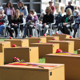 Un entierro digno, ocho décadas tarde.