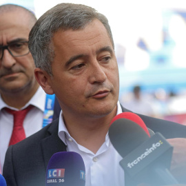 Imagen del ministro de Interior de Francia, Gerald Darmanin.