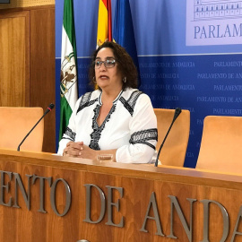 Ángela Aguilera, portavoz de Adelante Andalucía