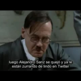 Hitler se entera del rechazo a la ley Sinde