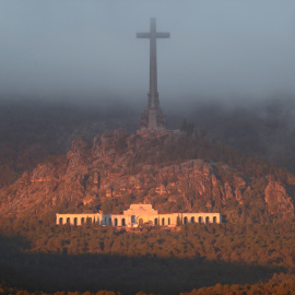 Vista del Valle de los Caídos, en las horas previas a la exhumación de los restos del dictador Francisco Franco. REUTERS/Sergio Perez