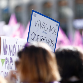 "Vivas nos queremos". Foto de archivo.