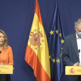 Yolanda Díaz, sobre los Presupuestos de 2022: "Tienen que ser los de la mayoría social"